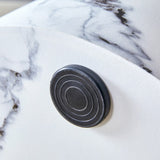 The cylindrical table with its patterned design can be easily integrated into a variety of interior W1512P362942