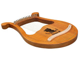 Panda 16-String Box Lyre Harp Natural Sapele Wood Finish 44308462