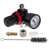 2.5mm HVLP Feed Car Air Spray Gun Kit W/ Regulator Gauge Paint Sprayer 30626758