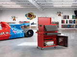 Tool Chest, 5-Drawer Rolling Tool Storage Cabinet with Detachable Top Tool Box, Liner, Universal W2660P180050