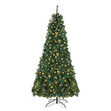 ZUN 7ft Automatic Tree Structure PVC Material 450 Lights Warm Color 8 Modes 1050 Branches Christmas Tree 94808269