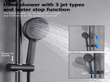 Shower Head with Handheld Shower System with 10" Rain Shower Head W1219P264308
