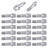 20Pcs Wheel Lug Bolts Nuts Fit for Mercedes-Benz S G M R-Class CL600 CL63 AMG CL65 AMG S350 S430 03939481