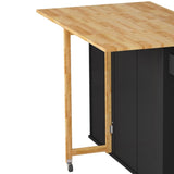 ZUN Kitchen Island Cart with 2 Door Cabinet and Three Drawers,43.31 Inch Width with Spice, Towel 29696706