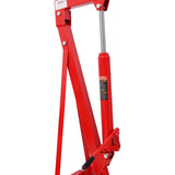 1500 LBS Folding Engine Hoist Cherry Picker Shop Crane Hoist Lift, Heavy Duty Steel with 4 Iron W465P156682