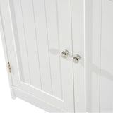 Bathroom Cabinet with 2 Doors and Shelf Bathroom Vanity white-AS Prohibited by 36907874