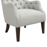 Hannah Button Tufted Wing Chair B03548233
