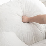 Bean Bag Chair with Filler, Bean Bag Sofa with Tufted Soft Stuffed Filling, Fluffy and Lazy Sofa, 49713125