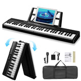 GEP-204 61Key Folding Piano Semi-Weighted Standard Keyboards Digital Piano 68889643
