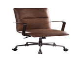 Indra Vintage Chocolate Top Grain Leather Office Chair B2726P333498