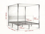 Canopy Bed Frame 44368842