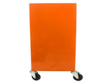 4 DRAWERS MULTIFUNCTIONAL TOOL CART WITH WHEELS-ORANGE W1102111135