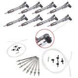Fit for 2007-2010 LMM 6.6L Silverado 2500 HD Duramax Diesel Fuel Injector Superkit 83189550