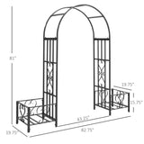 Metal Garden Arch 45682393