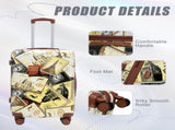 20"/24"/28" 3 pcs/set in PC Spinner Wheel Luggage, Carry on Suitcase, With Printed pattern and W2787P353570