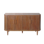 ZUN Accent Storage Cabinet, Modern Accent Buffet Cabinet Adjustable Shelves, Freestanding Sideboard W2729P246231