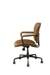 ZUN Coffee Swivel Office Chair B062P215474