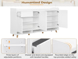 ON-TREND Sleek and Contemporary Shoe Cabinet with Adjustable Shelves, Minimalist Home Organizer with WF321211AAK