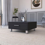 ZUN Myers Coffee Table, Four Legs, One Drawer B128P148756