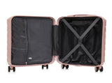14"/20" 2 pcs/set in ABS Spinner Wheel Luggage, with Combination Lock,14" Cosmetic Case W2787P337442