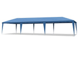 10x30ft Outdoor Pop Up Canopy, Portable Instant Canopy Tent with 8 Sidewalls for Outdoor Events 24083847