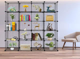 20-Cube Organizer Cube Storage Storage Shelves Wire Cube Storage Origami Shelves Metal Grid 30244313