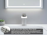 Single Handle Bathroom Faucet Lavatory Faucet Stainless Steel Single Hole-TP, Brushed NickelUnable 33589270
