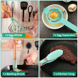 35Pcs Kitchen Cooking Utensils Set Spatula Set Baking Utensil Set Kitchen Accessories Necessities 72239215