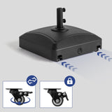 21.6" Plastic Water Injection Base with Wheel 43713686