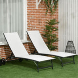 ZUN Folding Lounge Chairs / beach chair （Prohibited by WalMart） 68401583