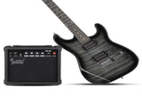 GST Stylish H-H Pickup Tiger Stripe Electric Kit with 20W AMP Bag 32795823