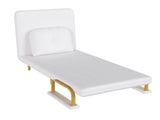 Folding Sofa Bed 3-in-1 Convertible Chair - 5-Position Adjustable Backrest with Pillow, Space-Saving 68316807