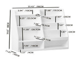 Kids Bookshelf and Toy Storage Organizer, Multifunctional 4 Tier Wooden Kids Book Shelf with 63676275