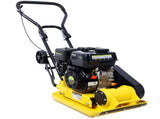 7.0HP 5500VPM MAX Gas Vibration Compaction Force 20 x 14 inch Plate Compactor w/Built-in Wheel,EPA W465P146301