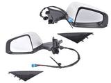 2Pcs White Power Door Mirrors with Memory Heated Fits for Tesla Y 2020-2023 1594112-00-C 33710848