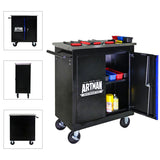 DOUBLE-DOOR CLAPBOARDl MULTI-FUNCTION TOOL CART--BLAKBLUE W1102P182240