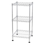 ZUN 3-Tier Steel Wire Shelving Tower 10508574