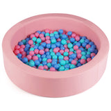42 Inch Kids Round Foam Ball Pits with 25D Sponge Filling and Washable PU Cover 06215711