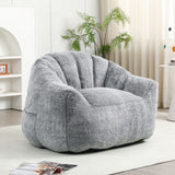Bean Bag Chair, Bean Bag Sofa Chair with Armrests Stuffed High-Density Foam, Lazy Sofa Comfy Chairs 98354742