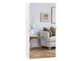 The Whole Surface PVC Film Wall Hanging Door With Lock Jewelry Cabinet Fitting Mirror Cabinet 55686677