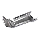 Rear Passenger Side Bumper Face Bar Chrome Replacement for Ford F-250 F-350 SuperDuty w/Park 61788141