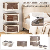 3-Pack Stackable Storage Bins 20 " x 14.5 " x 12 " 50951341