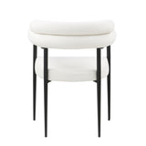 Woker Dining Chairs Set of 2, Mid-Century Modern Dining Chairs, Kitchen Dining Room Chairs, Round W1567139484