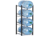 5 Gallon Water Jug Holder Water Bottle Storage Rack, 3 Tiers, Black 08157849