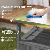 Outdoor Bar Cart Grill Table 87201380