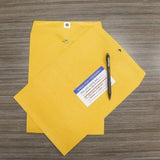 ZUN Envelope, 100 pieces per box, 6 "x 9", yellow kraft, yellow envelope, document envelope, kraft 24498798