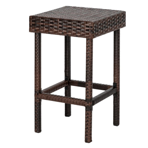 ZUN Bar Stool-Table and Chair Set of 4 Brown Gradient（Only 4 bar chairs included） 99689671