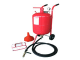 20 Gallon Portable Air Sandblaster Sand Blaster Air Media Abrasive Blasting Tank Red 38297894