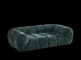 Chenille Pure Foam Sofa, Quilted Cloud Sofa, Deep-Seat Chenille Pure Foam Sofa, Comfortable W834P442226