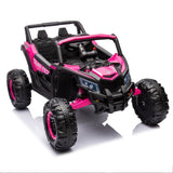 ZUN 12V Ride On Car with Remote Control,UTV ride on for kid,3-Point Safety Harness, Music Player W1396P146845